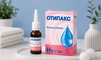 Отипакс: инструкция по применению ушных капель
