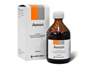 АЕКОЛ р-р д/местн. и наружн. прим. масл. (фл.) 100мл N1 (Марбиофарм, РФ)