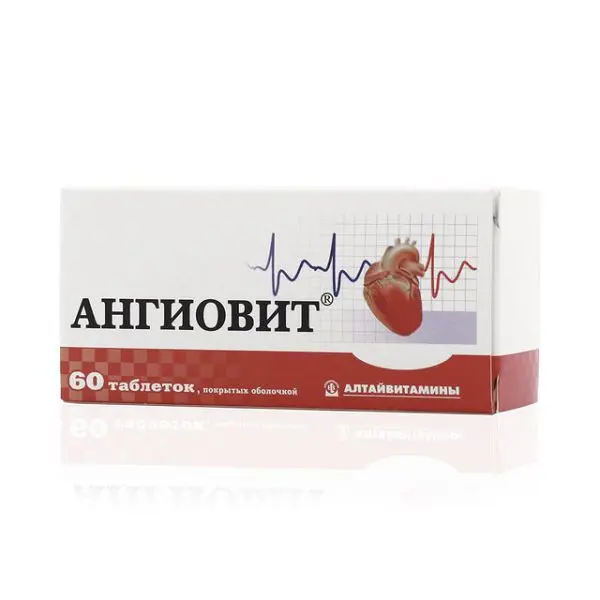 АНГИОВИТ табл. п.о. N60 (Алтайвитамины, РФ)
