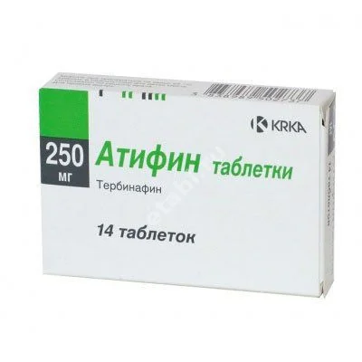 АТИФИН табл. 250мг N14 (КРКА, СЛОВЕНИЯ)