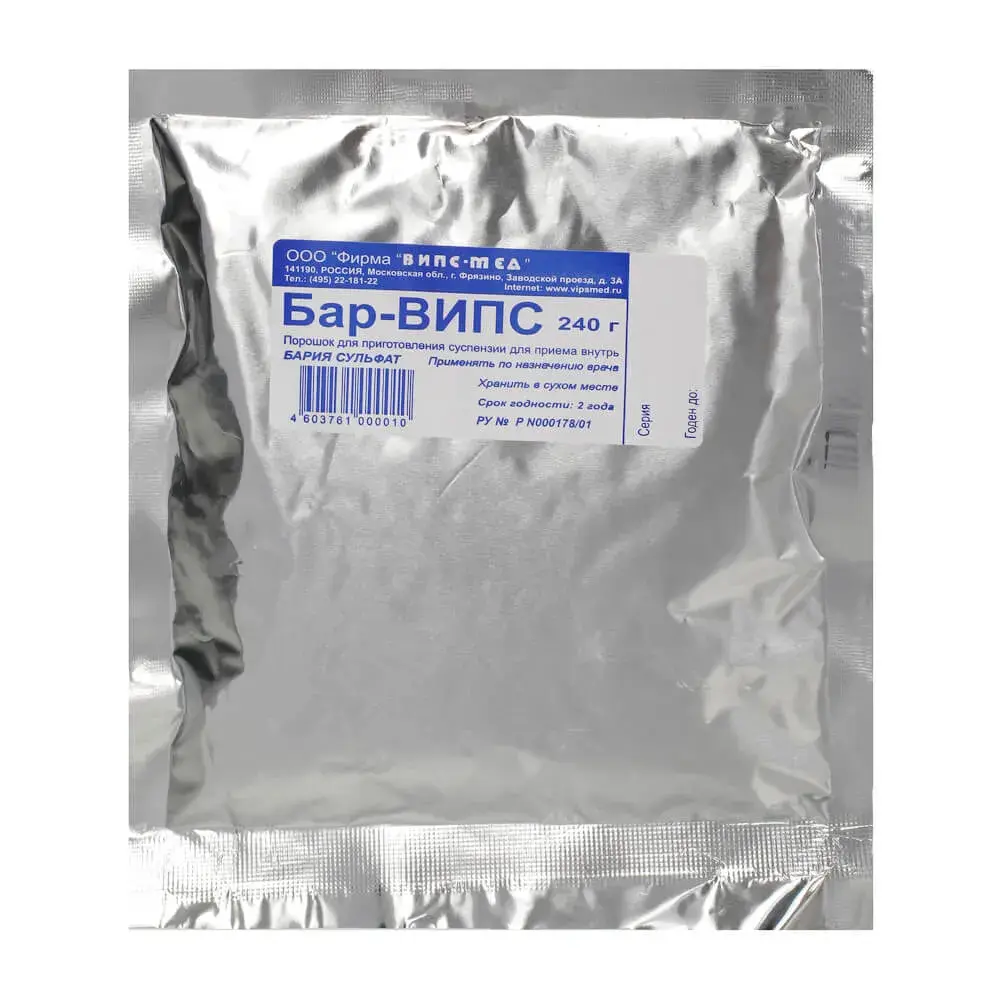 БАР-ВИПС пор. д/сусп.  внутр. (пак.) 240г N1 (Випс-Мед, РФ)