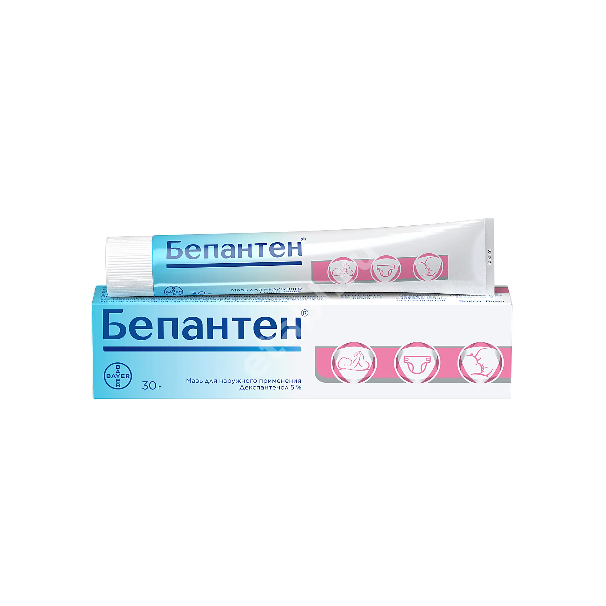 БЕПАНТЕН мазь (туба) 5% - 30г N1 (БАЙЕР, ГЕРМАНИЯ)