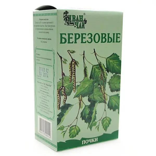 БЕРЕЗОВЫЕ ПОЧКИ сырье 50г N1 (Иван-чай, РФ)