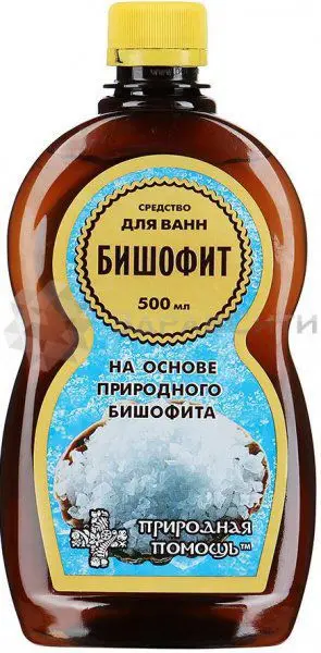 БИШОФИТ Природная помощь ср-во д/ванн (фл.) 500мл N1 (БИОФАРМРУС, РФ)