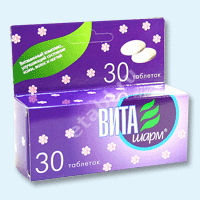 ВИТАШАРМ табл. п.о. N30 (ВЕРОФАРМ, РФ)