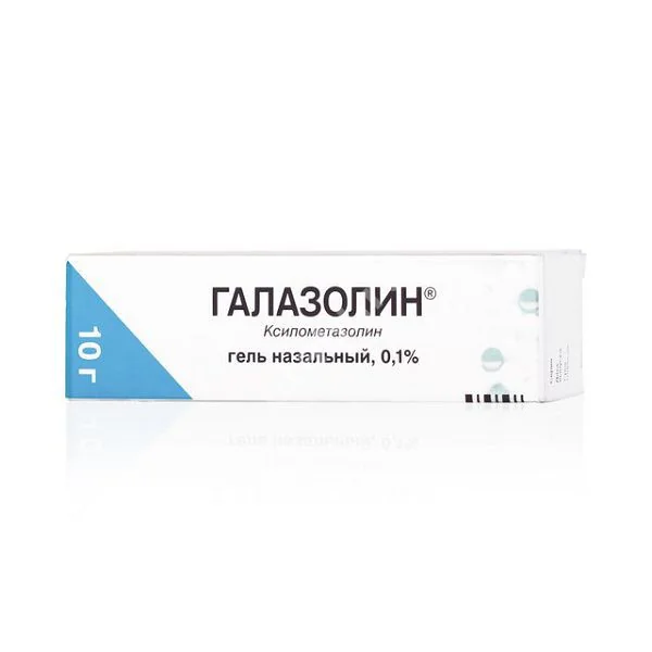 ГАЛАЗОЛИН гель наз. 0.1% - 10г N1 (АКРИХИН, ПОЛЬША)