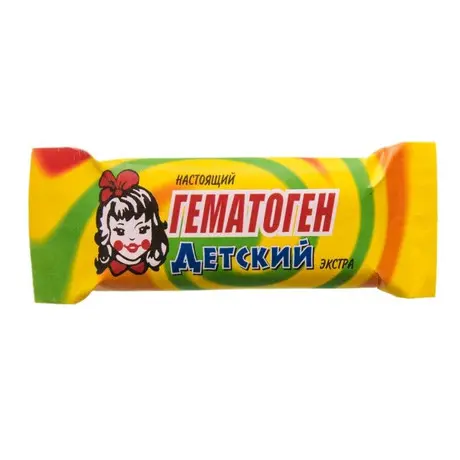 ГЕМАТОГЕН Настоящий Детский Экстра 40г (Возрождение и Развитие, РФ)