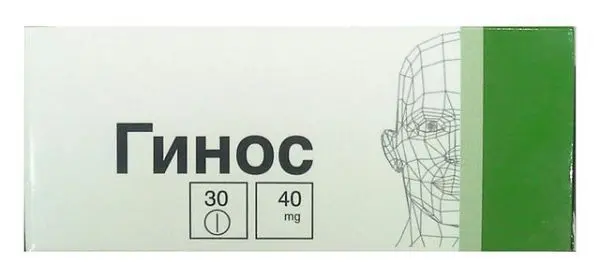 ГИНОС табл. п.о. 40мг N30 (ВЕРОФАРМ, РФ)