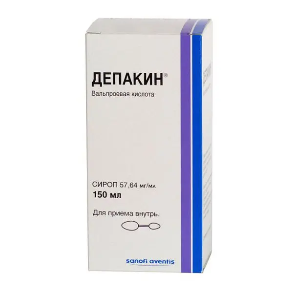 ДЕПАКИН сироп (фл.) 57.64мг/мл - 150мл N1 (САНОФИ, ФРАНЦИЯ)