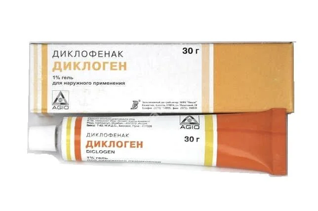 ДИКЛОГЕН гель (туба) 1% - 30г N1 (Аджио Фармацевтикалз, ИНДИЯ)