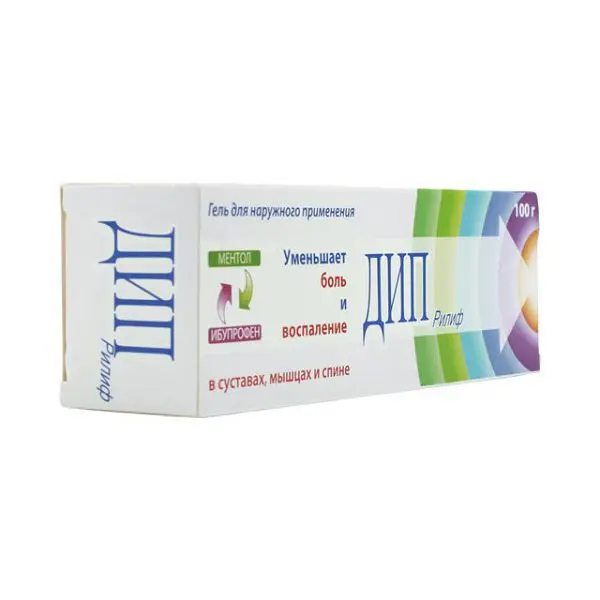 ДИП РИЛИФ гель (туба) 100г N1 (ДЕЛЬТА МЕДИКАЛ, ВЕЛИКОБРИТАНИЯ)