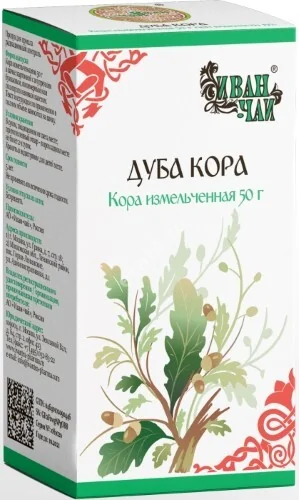 ДУБА КОРА сырье 50г N1 (Иван-чай, РФ)