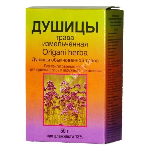 ДУШИЦЫ ТРАВА сырье 50г N1 (Фито-Бот Фирма, РФ)