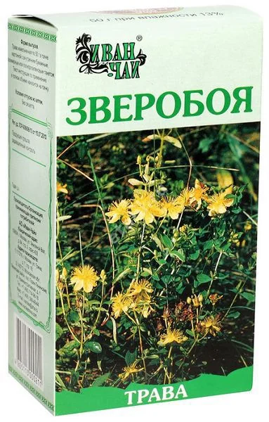 ЗВЕРОБОЯ ТРАВА сырье 50г N1 (Иван-чай, РФ)