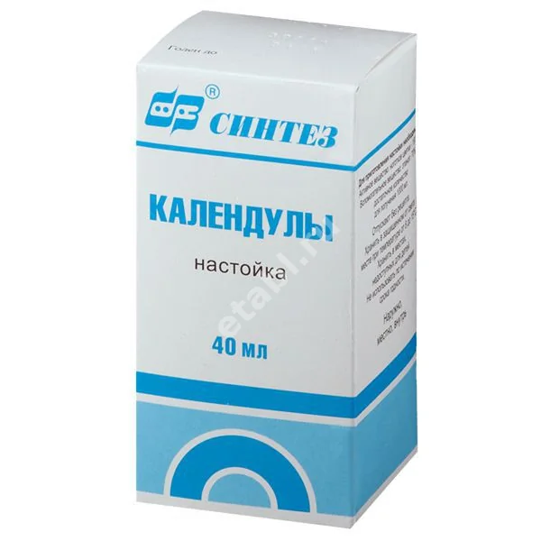 КАЛЕНДУЛА настойка (фл.) 40мл N1 (БИННОФАРМ, РФ)