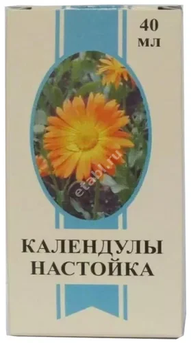 КАЛЕНДУЛА настойка (фл.) 40мл N1 (Бэгриф, РФ)