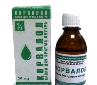КОРВАЛОЛ капли внутр. (фл.) 25мл N1 (Троицкий йодный завод, РФ)