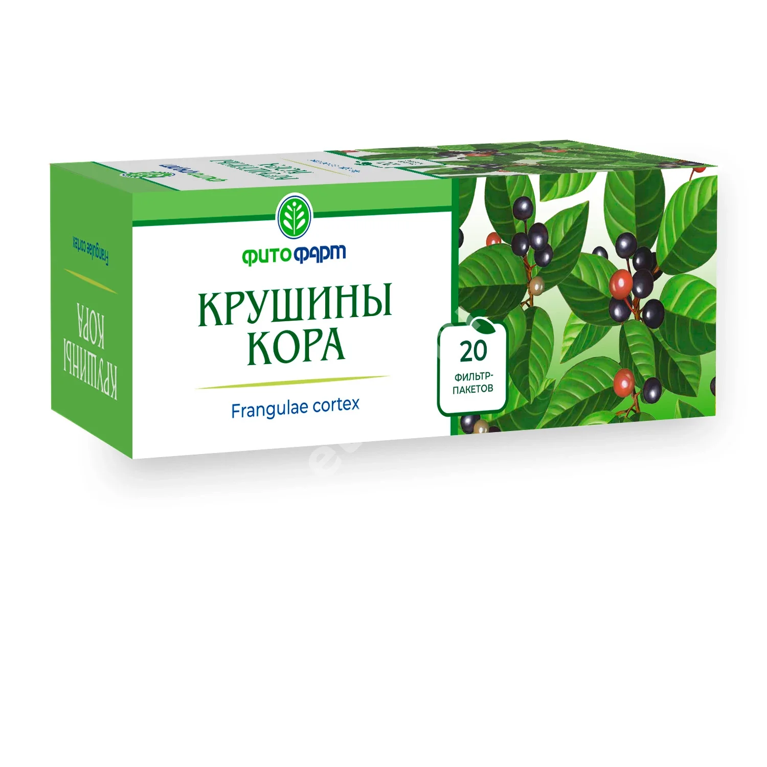 КРУШИНЫ КОРА сырье (фильтр-пак.) 2г N20 (ФИТОФАРМ, РФ)