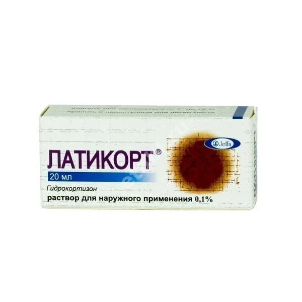 ЛАТИКОРТ р-р д/наружн. прим. 0.1% - 20мл N1 (БАУШ ХЕЛС, ПОЛЬША)