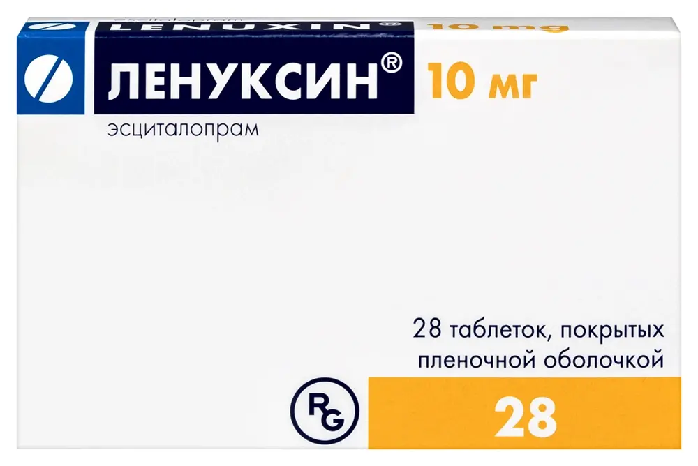 ЛЕНУКСИН табл. п.п.о. 10мг N28 (ГЕДЕОН РИХТЕР, ПОЛЬША)