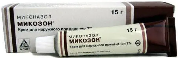 МИКОЗОН крем (туба) 2% - 15г N1 (Аджио Фармацевтикалз, ИНДИЯ)