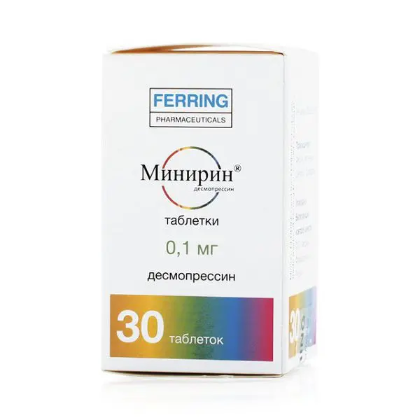 МИНИРИН табл. 0.1мг N30 (ФЕРРИНГ, ШВЕЙЦАРИЯ)