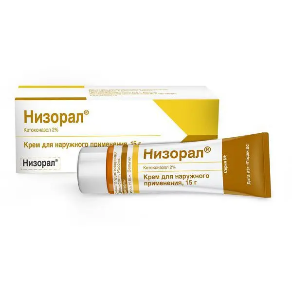 НИЗОРАЛ крем 2% - 15г N1 (ДЖНС&ДЖНС, БЕЛЬГИЯ)