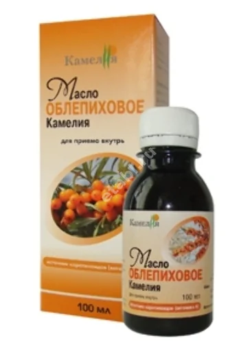 ОБЛЕПИХОВОЕ МАСЛО (фл.) 40мг% - 100мл N1 (Камелия-ЛТ, РФ)