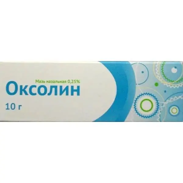 ОКСОЛИН мазь наз. (туба) 0.25% - 10г N1 (АЛВИЛС, РФ)