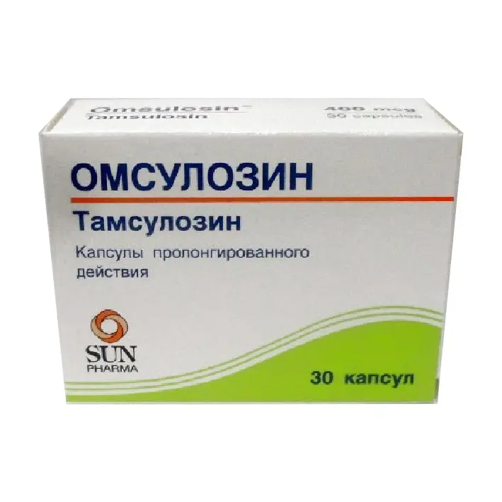 ОМСУЛОЗИН капс. с пролонг. высв. 0.4мг N30 (САНФАРМА, ИНДИЯ)