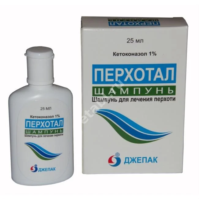 ПЕРХОТАЛ шампунь 1% - 25мл N1 (Джепак Интернейшенл, ИНДИЯ)