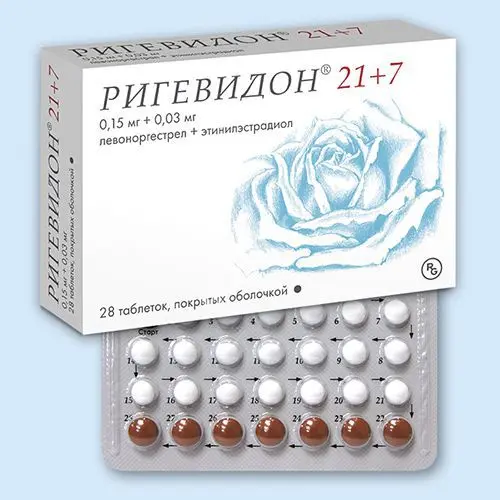 РИГЕВИДОН табл. набор N28 (ГЕДЕОН РИХТЕР, ВЕНГРИЯ)