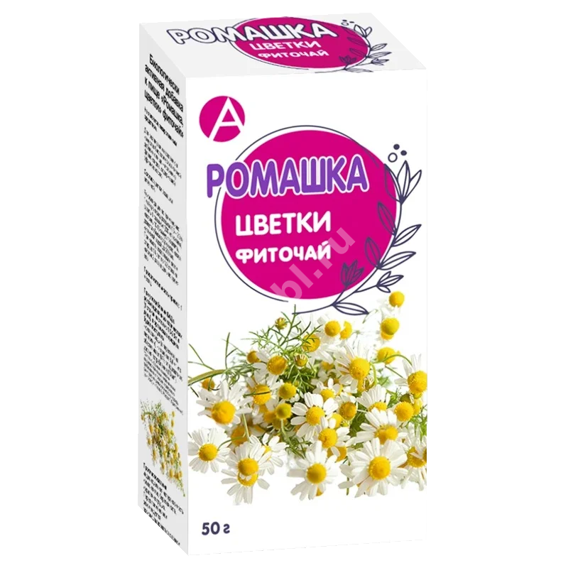 РОМАШКА ЦВЕТКИ 50г N1 (Алтай-фарм, РФ)