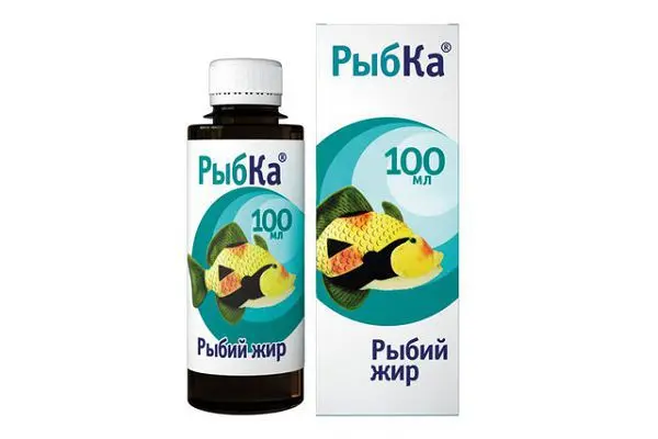 РЫБКА рыбий жир 14+ (фл.) 100мл N1 (БИОФАРМРУС, РФ)