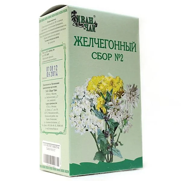 ЖЕЛЧЕГОННЫЙ СБОР N2 50г N1 (Здоровье Фирма, РФ)