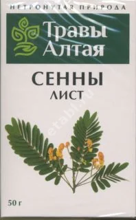 СЕННЫ ЛИСТЬЯ 50г N1 (Алтай-фарм, РФ)