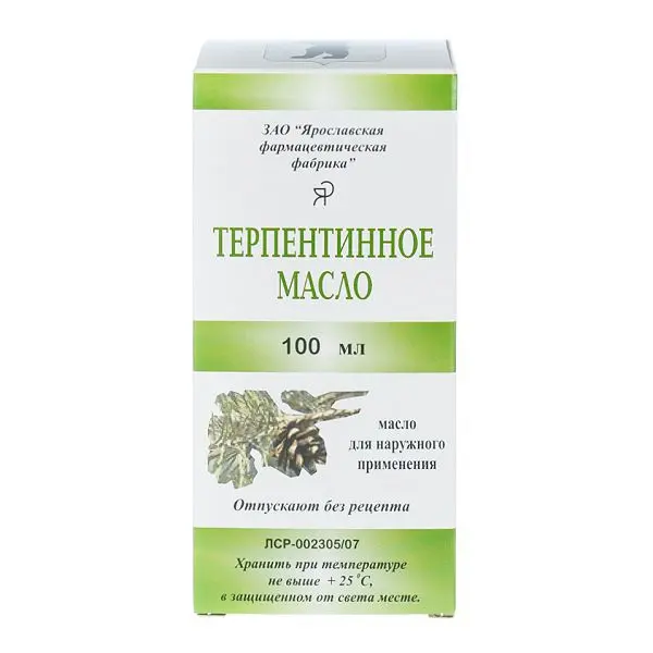 СКИПИДАР Терпентинное масло 100мл N1 (ДОМИНАНТА, РФ)