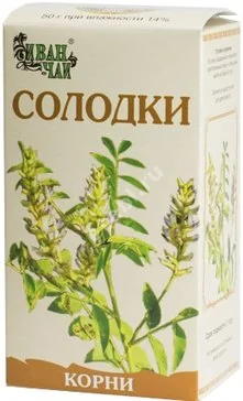 СОЛОДКИ КОРЕНЬ сырье 50г N1 (Иван-чай, РФ)