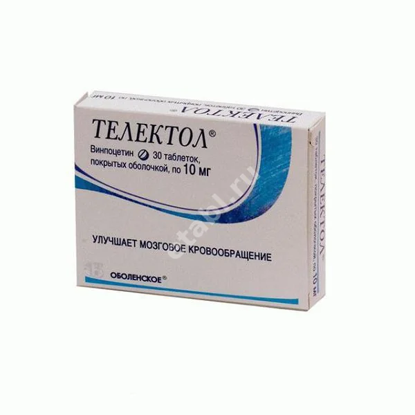 ТЕЛЕКТОЛ табл. п.о. 10мг N30 (БИННОФАРМ, РФ)