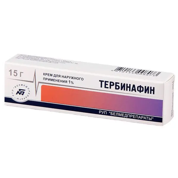 ТЕРБИНАФИН крем 1% - 15г N1 (Белмедпрепараты, БЕЛАРУСЬ)
