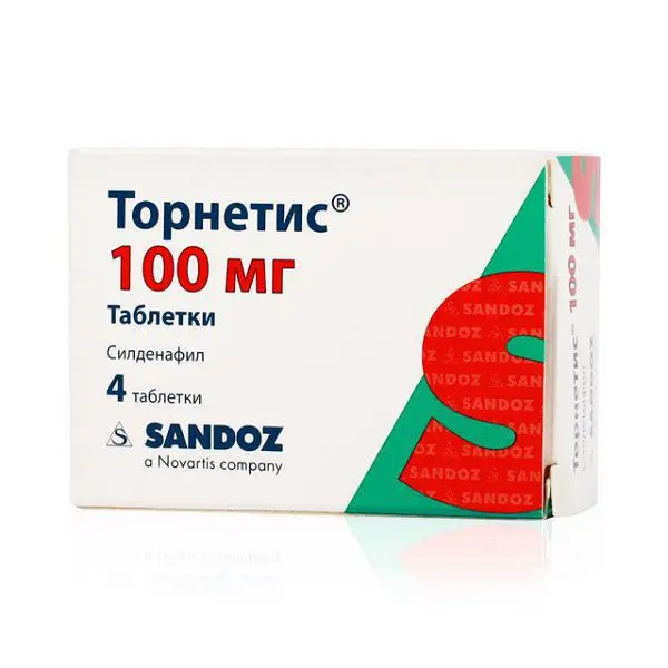 ТОРНЕТИС табл. 100мг N4 (САНДОЗ , ИНДИЯ)