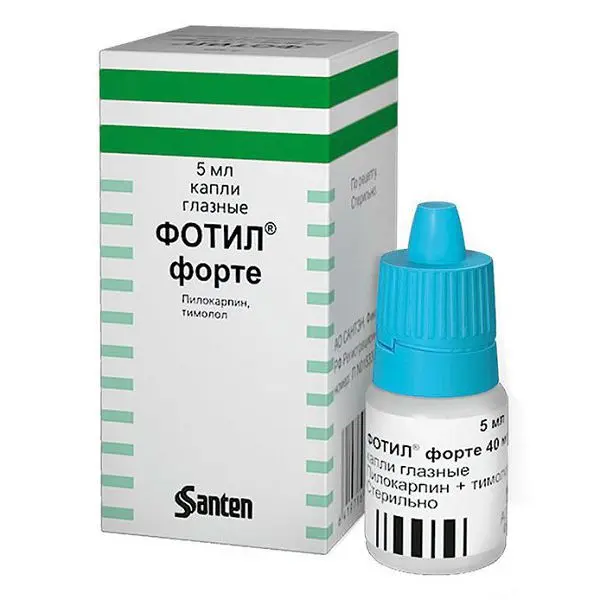 ФОТИЛ Форте капли глазн. (фл.) 4%+0.5% - 5мл N1 (САНТЭН, ФИНЛЯНДИЯ/ГЕРМАНИЯ)
