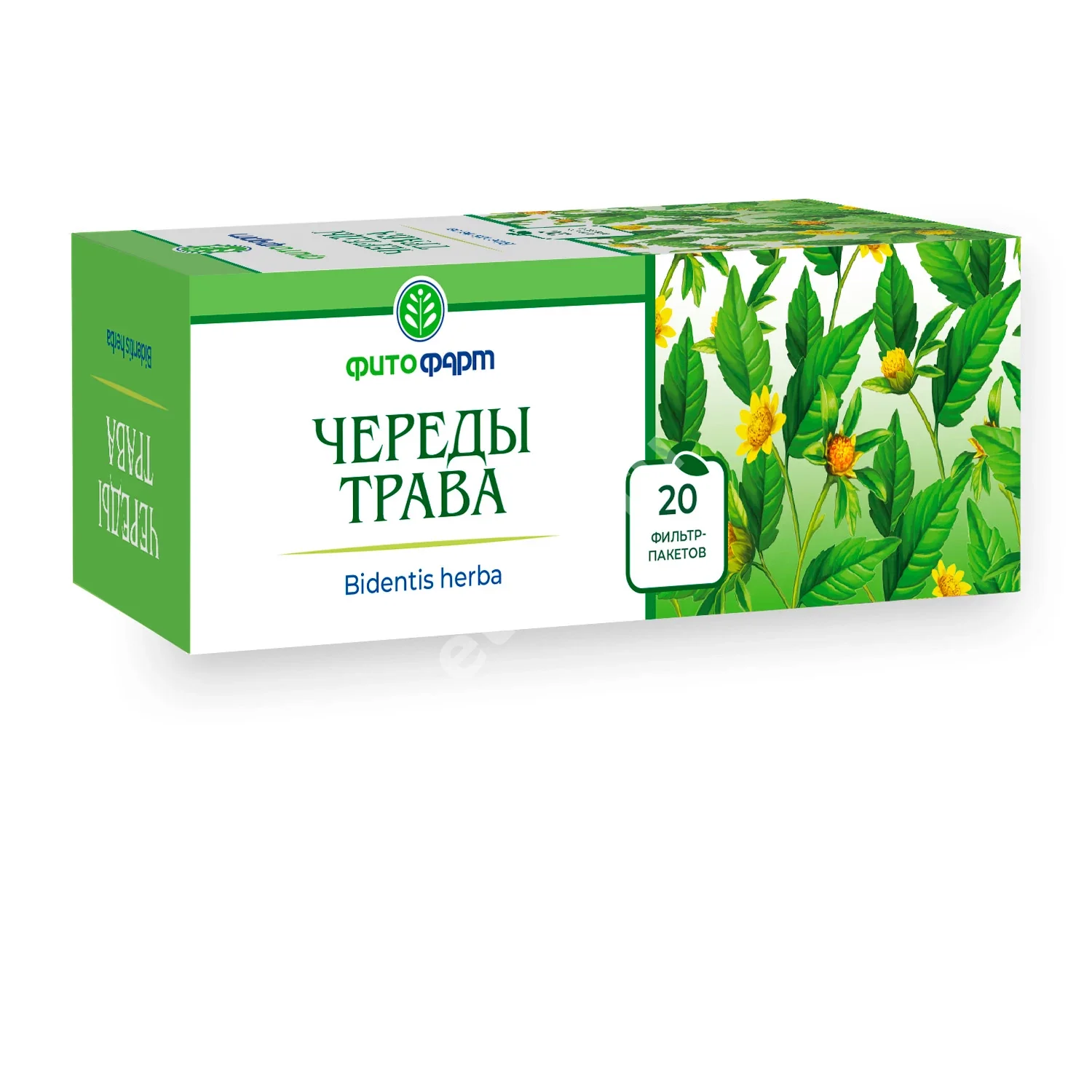 ЧЕРЕДЫ ТРАВА сырье (фильтр-пак.) 1.5г N20 (ФИТОФАРМ, РФ)
