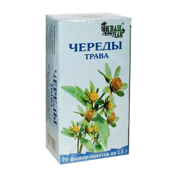 ЧЕРЕДЫ ТРАВА сырье (фильтр-пак.) 1.5г N20 (Иван-чай, РФ)