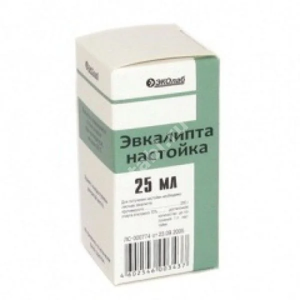 ЭВКАЛИПТА настойка (фл.) 25мл N1 (Эколаб, РФ)