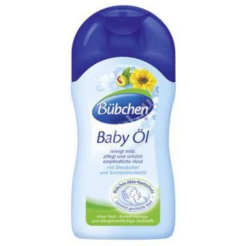 БЮБХЕН (BUBCHEN) масло очищ/массаж/уход 0м+ 400мл (Бюбхен Верк, ГЕРМАНИЯ)