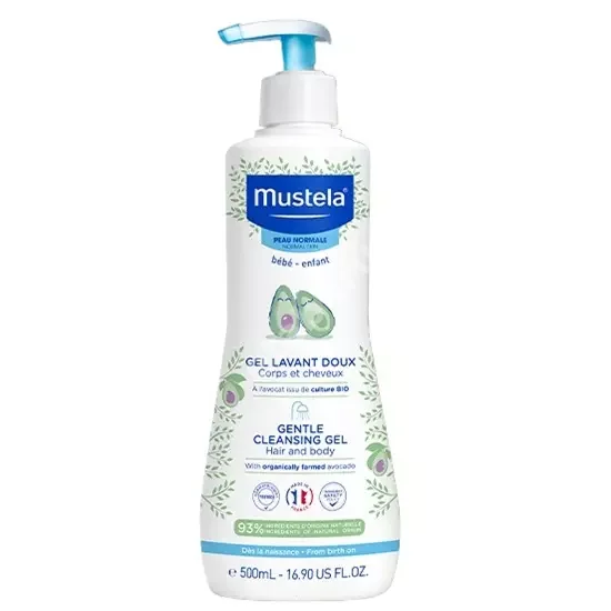 МУСТЕЛА (MUSTELA) Bebe гель д/купания мягкий детский 500мл (Лаборатория Экспансьянс, ФРАНЦИЯ)