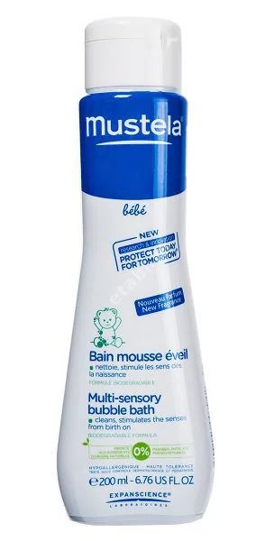 МУСТЕЛА (MUSTELA) Bebe пена д/ванн раслаб 200мл (Лаборатория Экспансьянс, ФРАНЦИЯ)