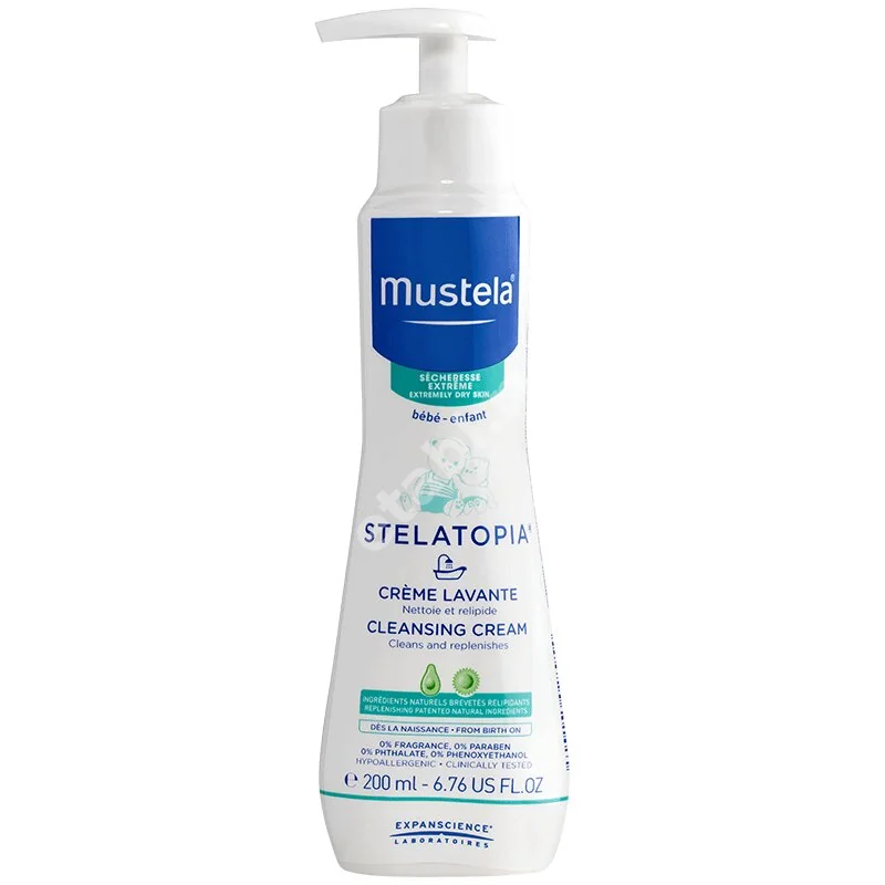 МУСТЕЛА (MUSTELA) Stelatopia крем д/мытья 200мл (Лаборатория Экспансьянс, ФРАНЦИЯ)