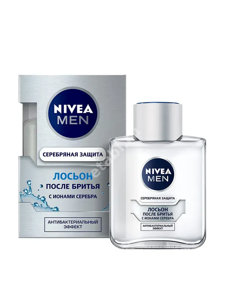 НИВЕЯ For men лосьон после бритья Серебряная защита 100мл (БАЙЕРСДОРФ, ГЕРМАНИЯ)
